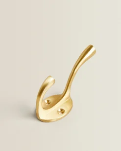 Hangers & Hooks*ZARA Home Gold Metal Hook Golden