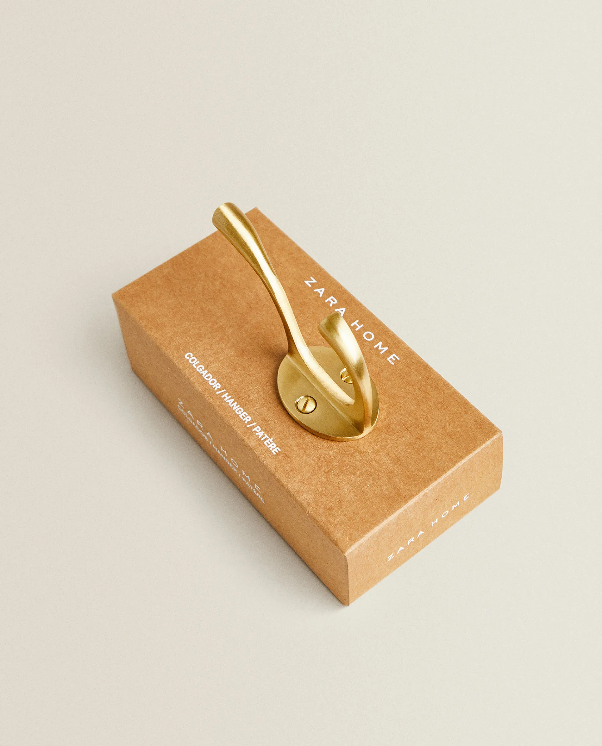 Hangers & Hooks*ZARA Home Gold Metal Hook Golden