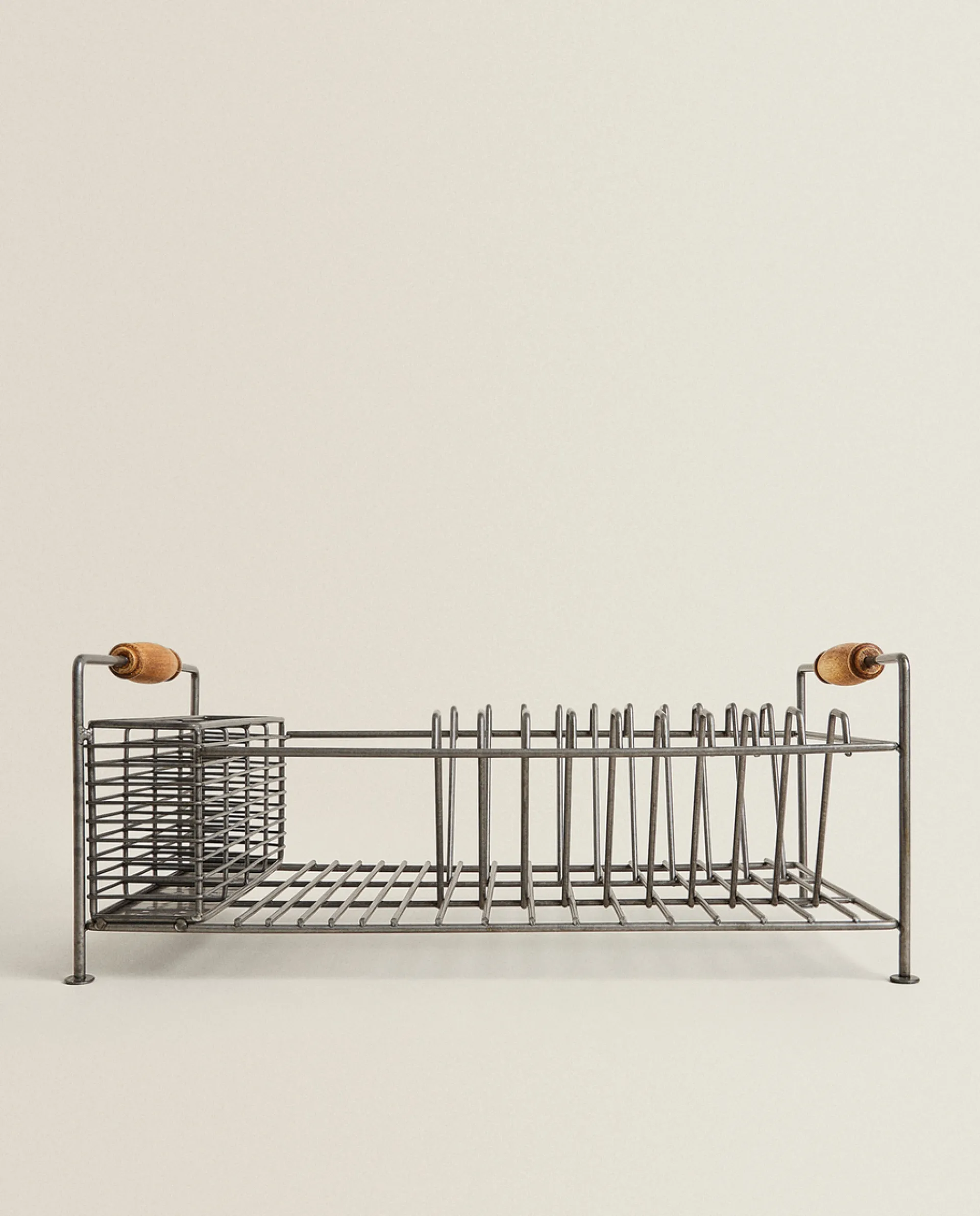 Cleaning*ZARA Home Iron And Acacia Wood Drying Rack Steel