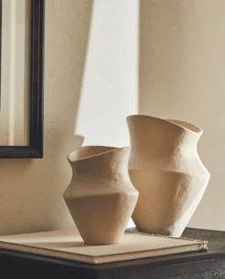 Vases*ZARA Home Irregular-Shaped Vase Cream