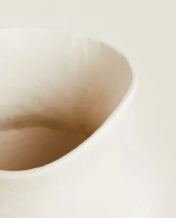 Vases*ZARA Home Irregular-Shaped Vase Cream