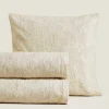 Bedspreads*ZARA Home Jacquard Bedspread Natural Colour