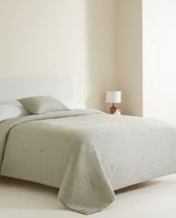 Quilts*ZARA Home Jacquard Quilt Green