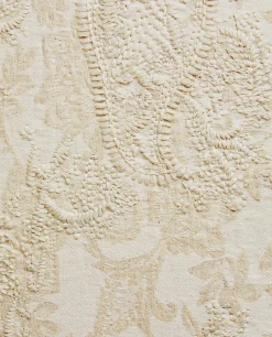 Bedspreads*ZARA Home Jacquard Throw Pillow Cover Natural Colour