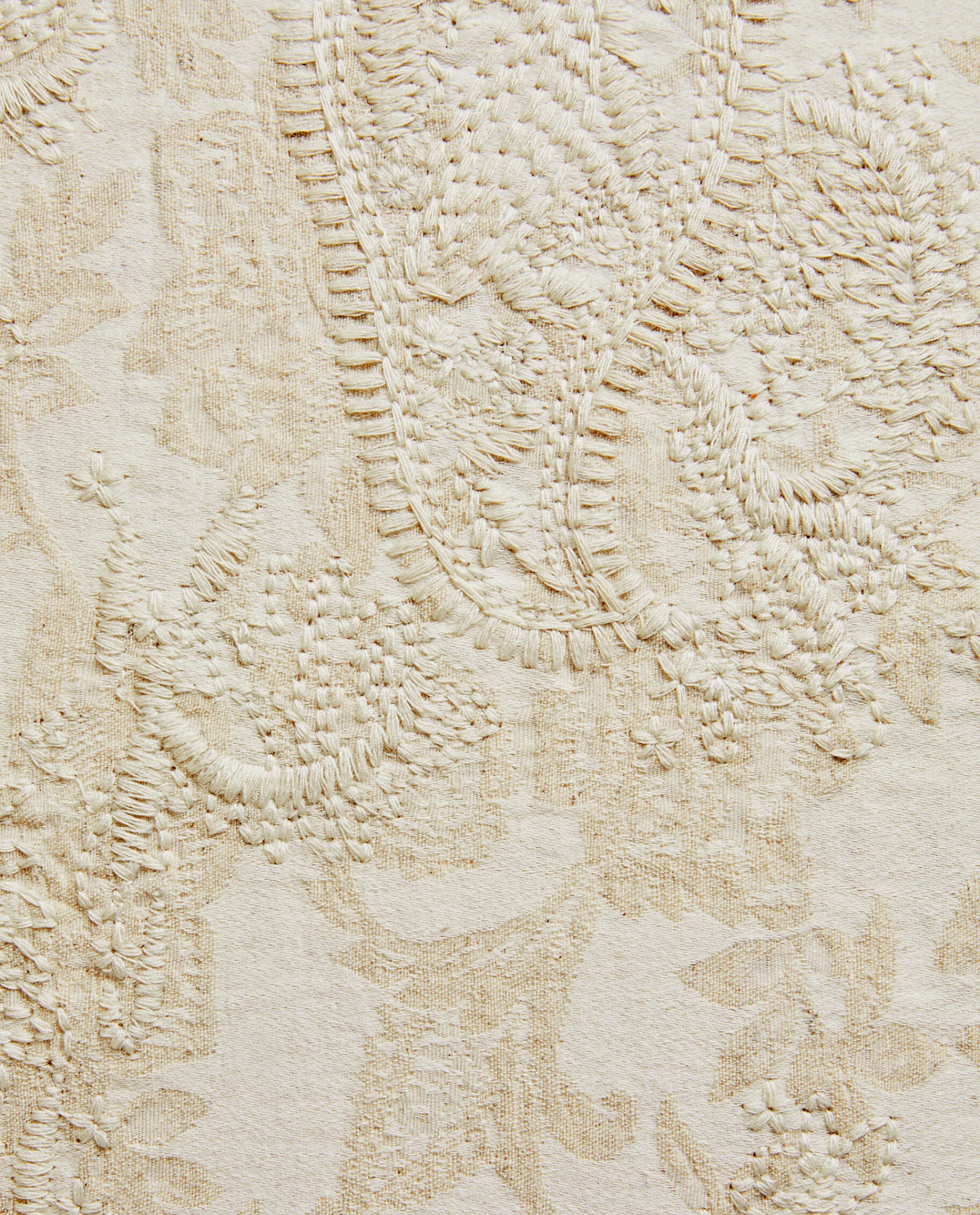 Bedspreads*ZARA Home Jacquard Throw Pillow Cover Natural Colour