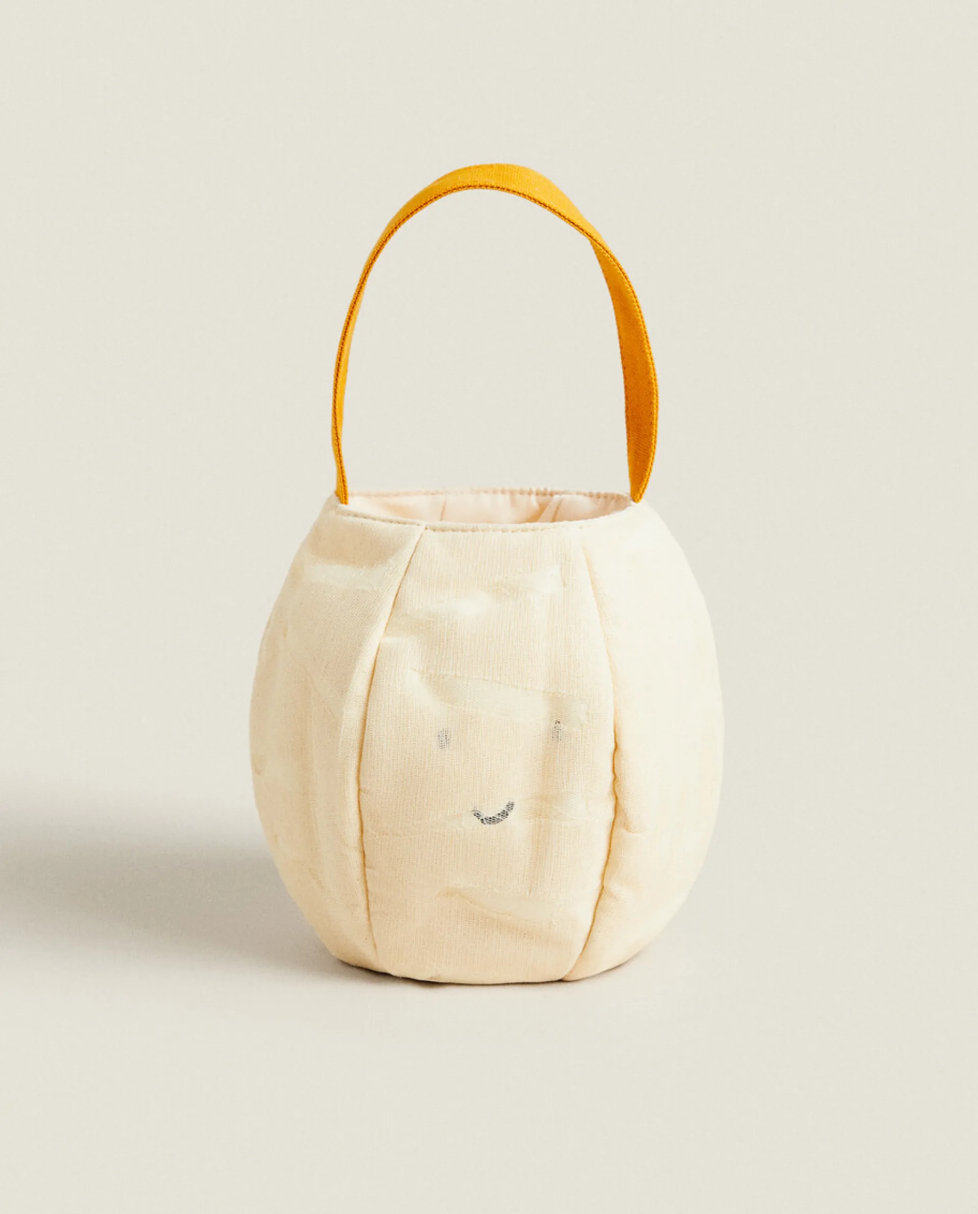 Playing*ZARA Home Kids' Halloween Mummy Candy Bag White