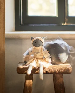 Playing*ZARA Home Kids' Halloween Mummy Cat Plush Toy Multicolored