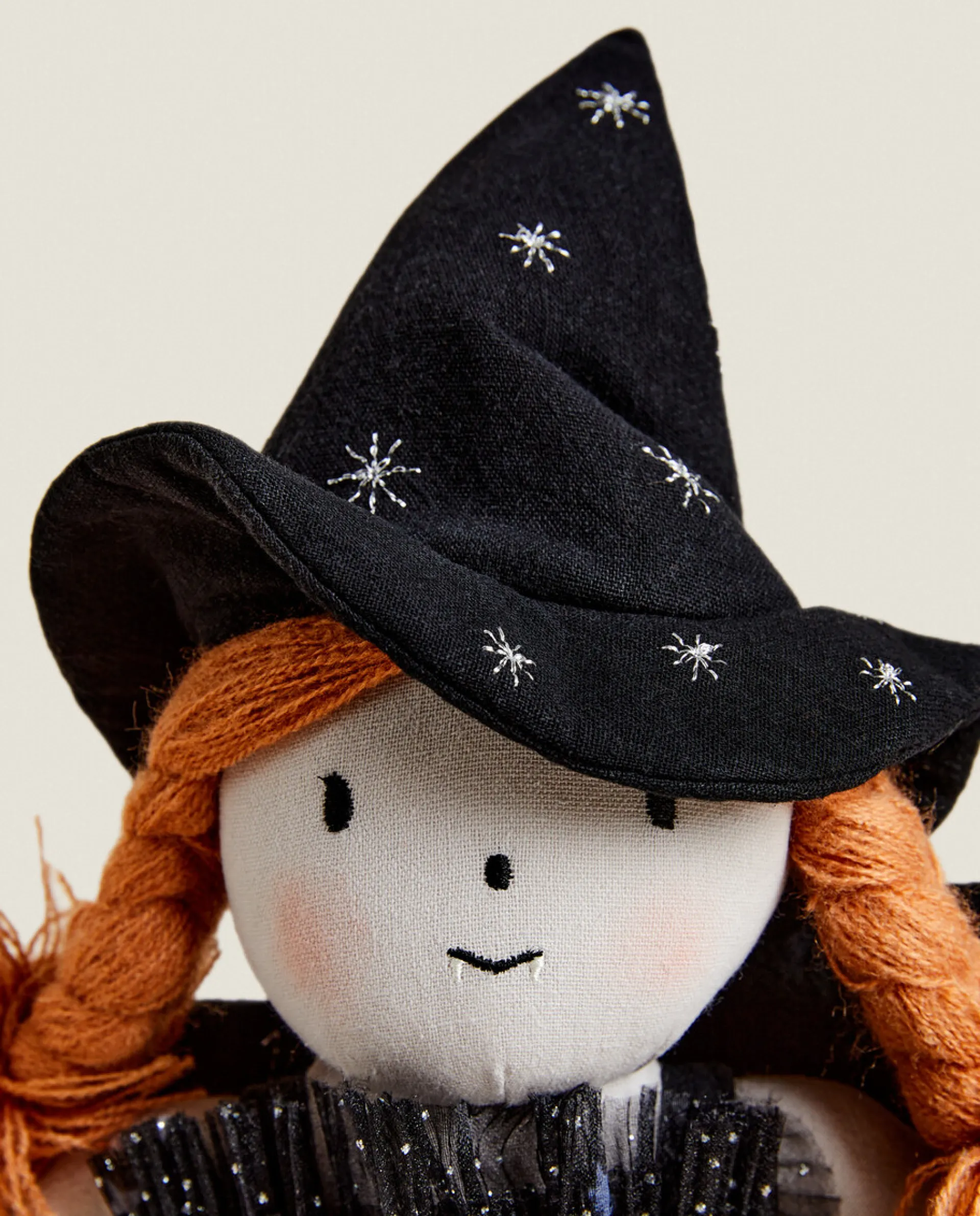 Playing*ZARA Home Kids' Halloween Witch Plush Toy Multicolored
