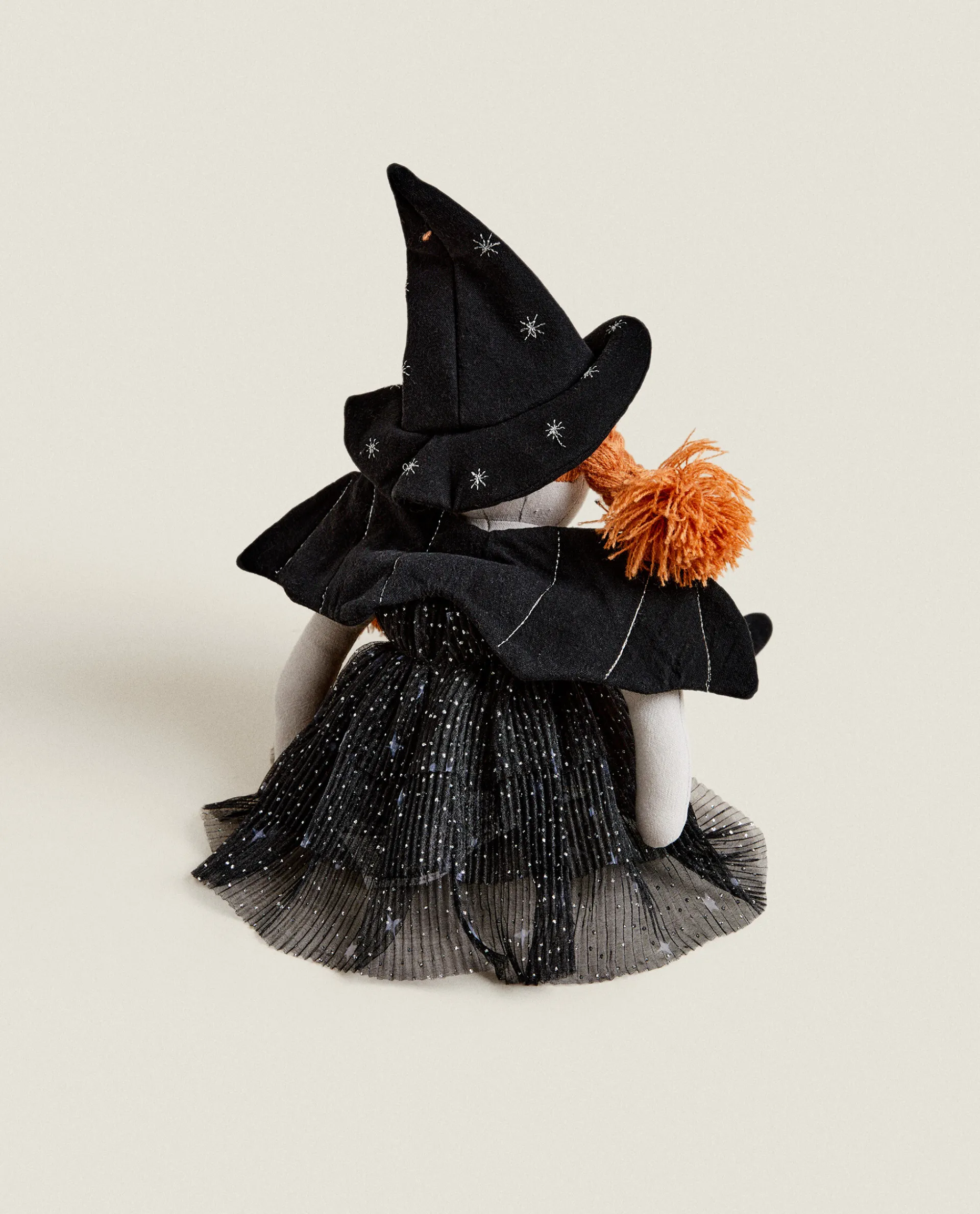 Playing*ZARA Home Kids' Halloween Witch Plush Toy Multicolored