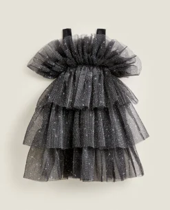 Playing*ZARA Home Kids' Witch Halloween Costume Black