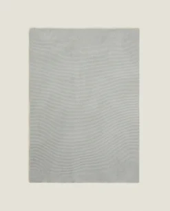Blankets*ZARA Home Knit Baby Blanket Grey