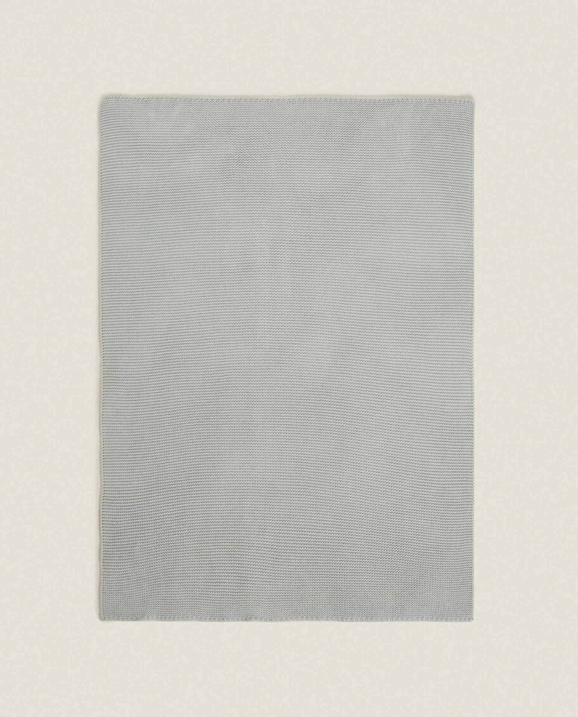 Blankets*ZARA Home Knit Baby Blanket Grey