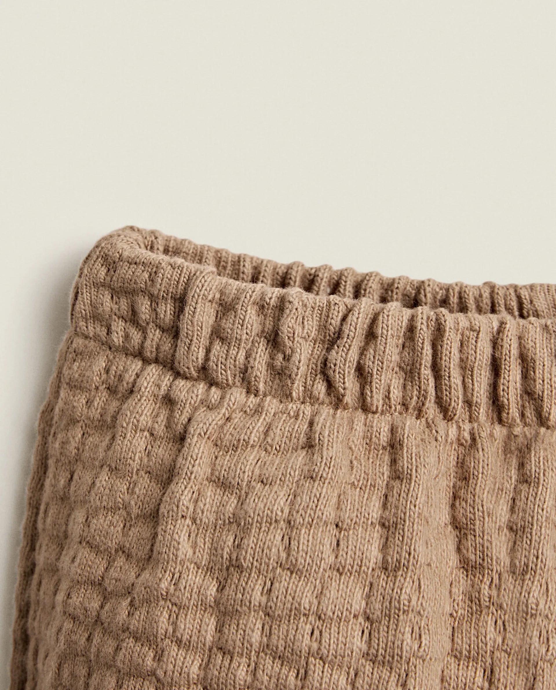 Clothing And Footwear*ZARA Home Knit Baby Bloomers Brown