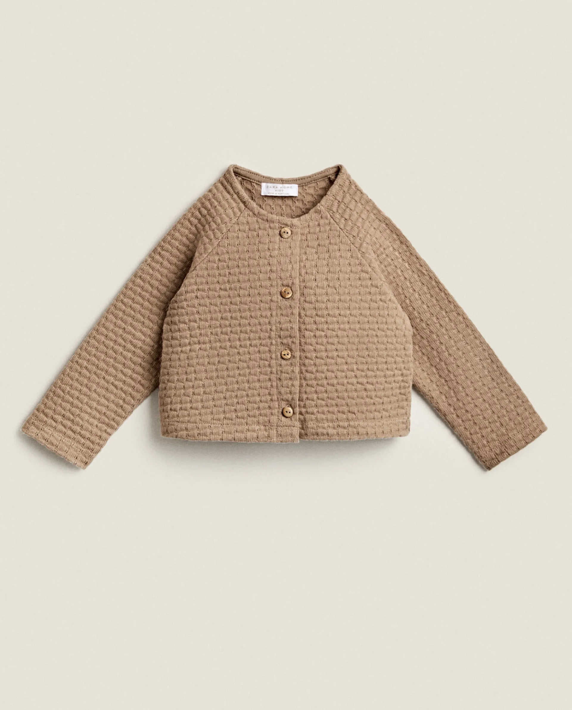 Clothing And Footwear*ZARA Home Knit Cardigan Brown