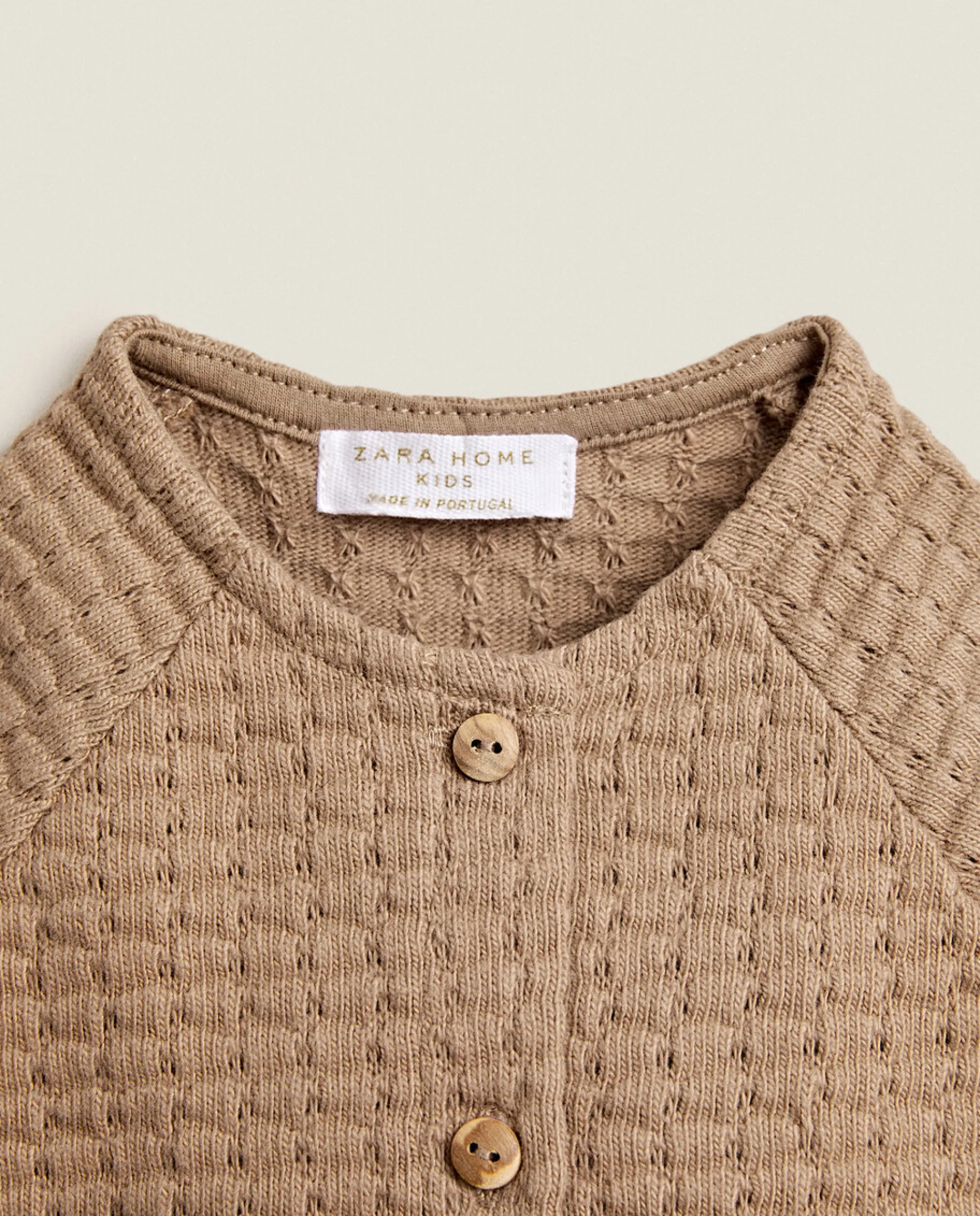 Clothing And Footwear*ZARA Home Knit Cardigan Brown