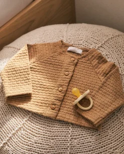 Clothing And Footwear*ZARA Home Knit Cardigan Brown