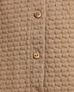 Clothing And Footwear*ZARA Home Knit Cardigan Brown