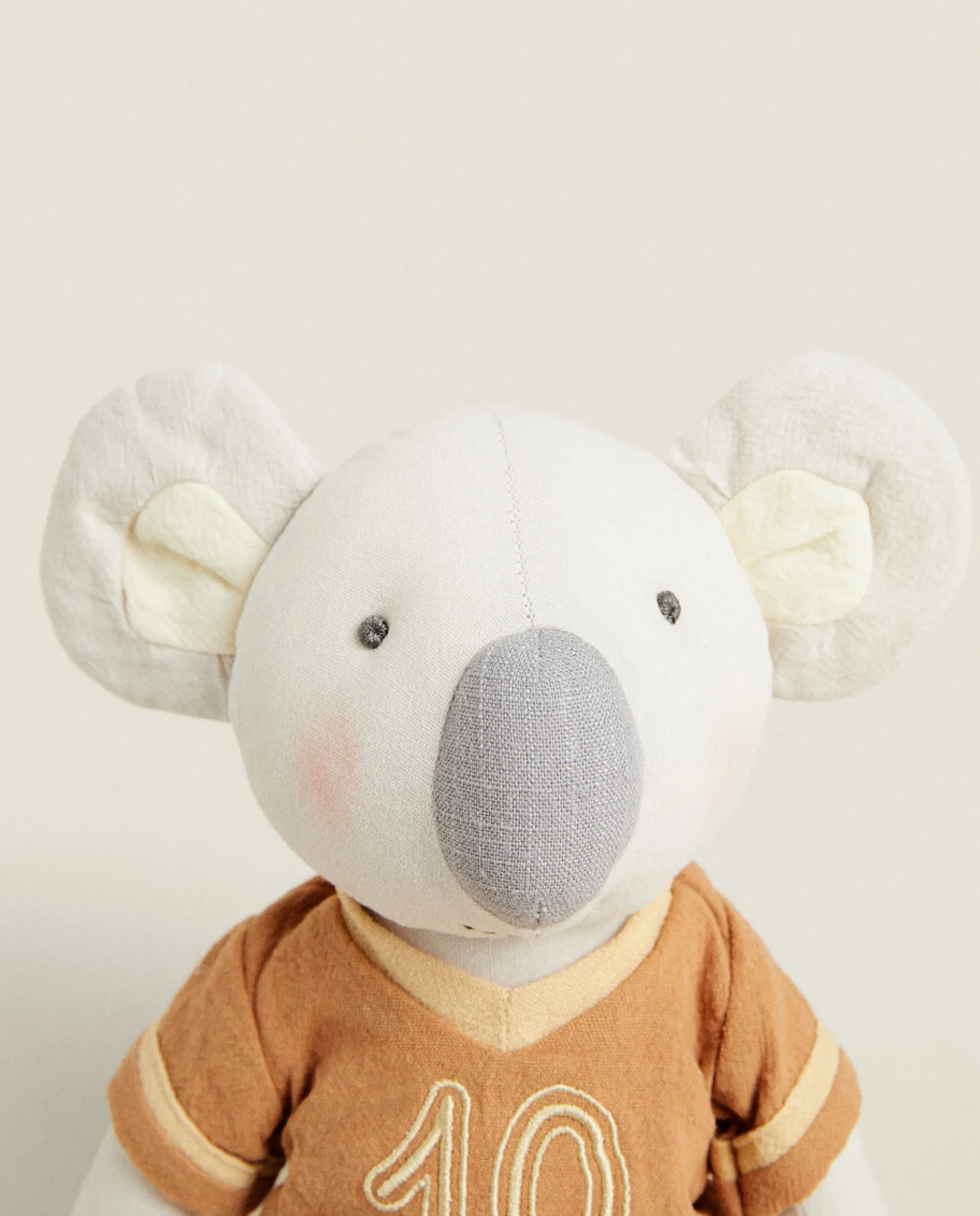 Playing*ZARA Home Koala Rugby Plush Toy Grey