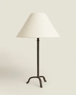 Lamps & Lighting*ZARA Home Lamp With Tripod Base Black
