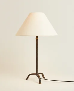 Lamps & Lighting*ZARA Home Lamp With Tripod Base Black