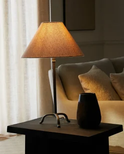 Lamps & Lighting*ZARA Home Lamp With Tripod Base Black