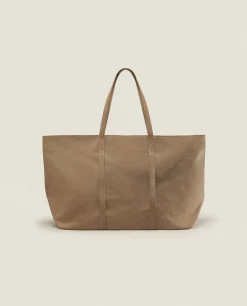Bags And Toiletry Bags*ZARA Home Large Fabric Tote Bag 1-032