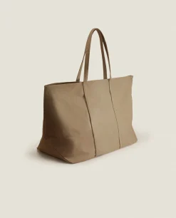 Bags And Toiletry Bags*ZARA Home Large Fabric Tote Bag 1-032