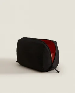 Personalization*ZARA Home Large Technical Fabric Toiletry Bag 1-040