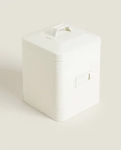 Cleaning*ZARA Home Laundry Tab Container Cream