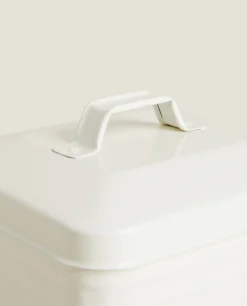 Cleaning*ZARA Home Laundry Tab Container Cream