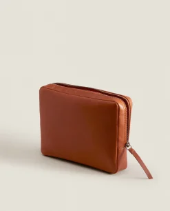 Bags And Toiletry Bags*ZARA Home Leather Case 1-105