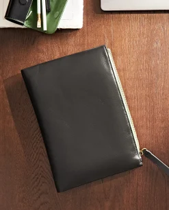 Bags And Toiletry Bags*ZARA Home Leather Clutch Bag 1-040