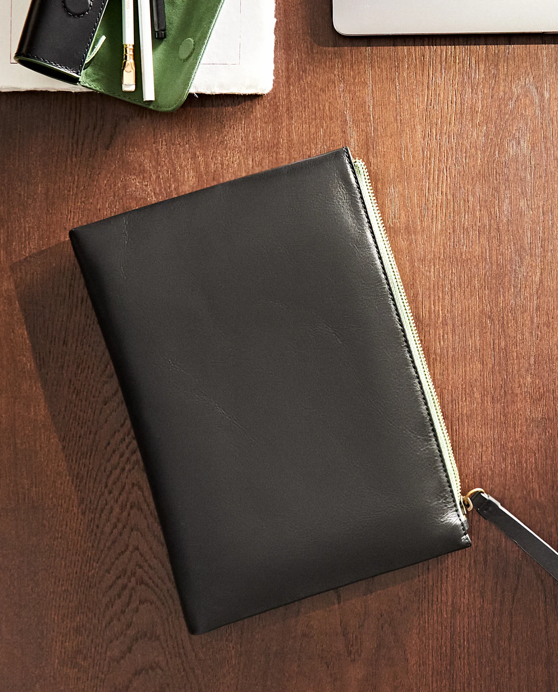 Bags And Toiletry Bags*ZARA Home Leather Clutch Bag 1-040