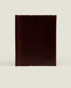 Stationery*ZARA Home Leather Tablet Case With Topstitching Detail 1-022