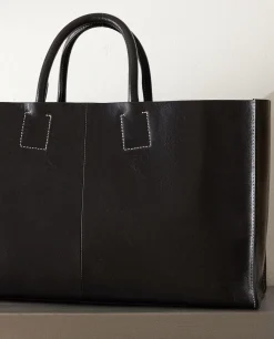 Bags And Toiletry Bags*ZARA Home Leather Tote Bag 1-040