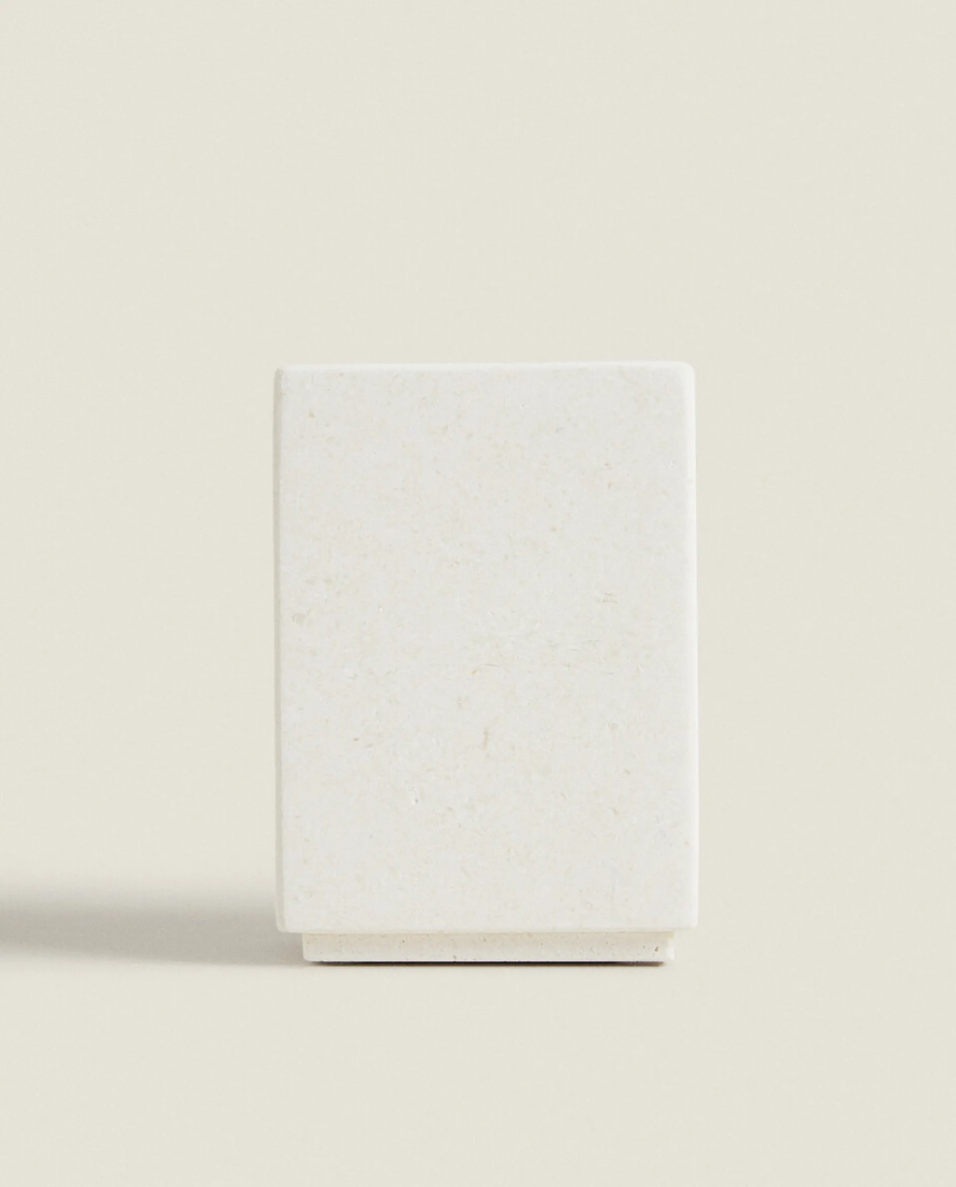 Glasses*ZARA Home Light Marble Tumbler Oyster White