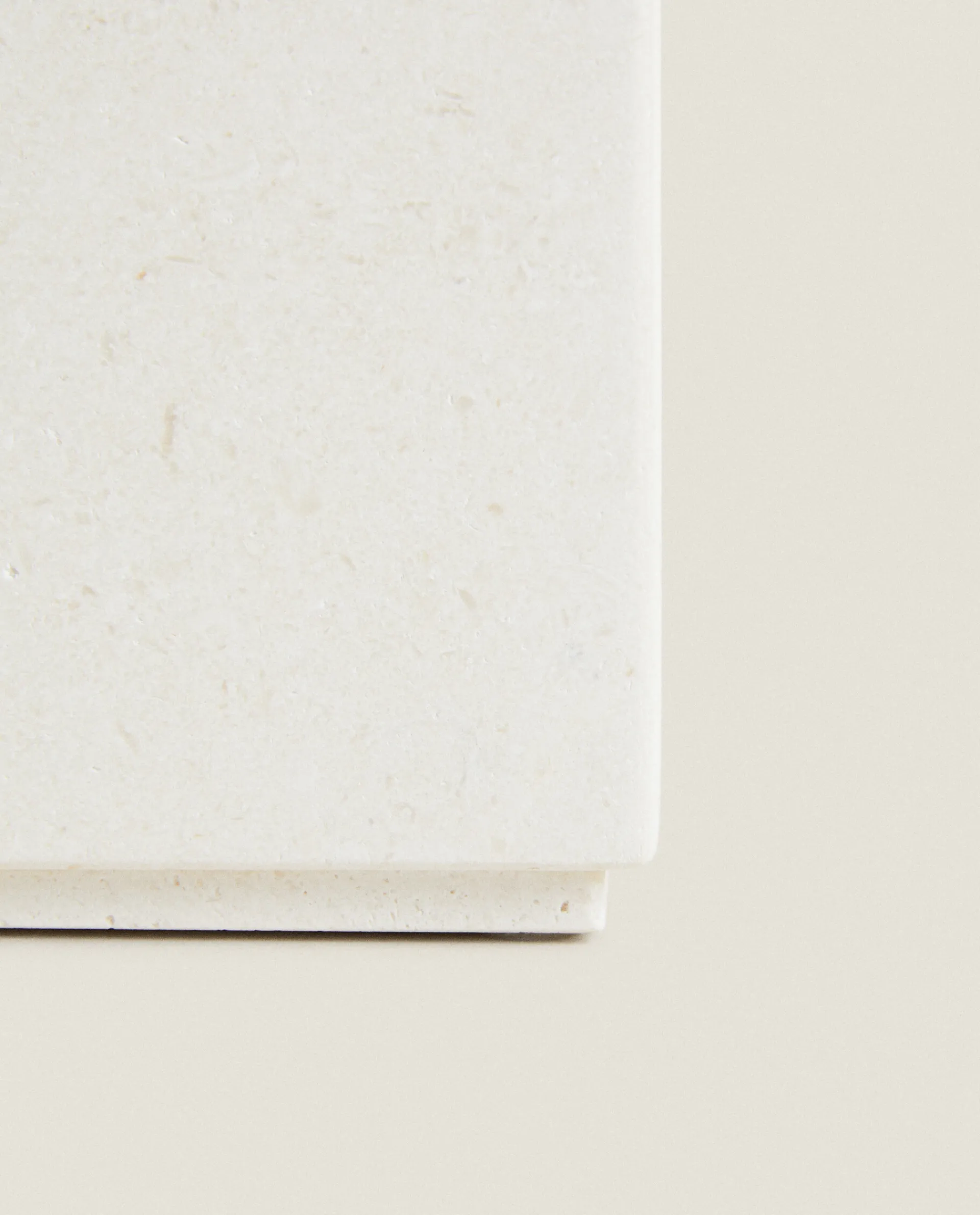 Glasses*ZARA Home Light Marble Tumbler Oyster White