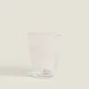 Tumblers*ZARA Home Lined Design Glass Tumbler Transparent