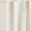 Curtains*ZARA Home Linen Curtain White