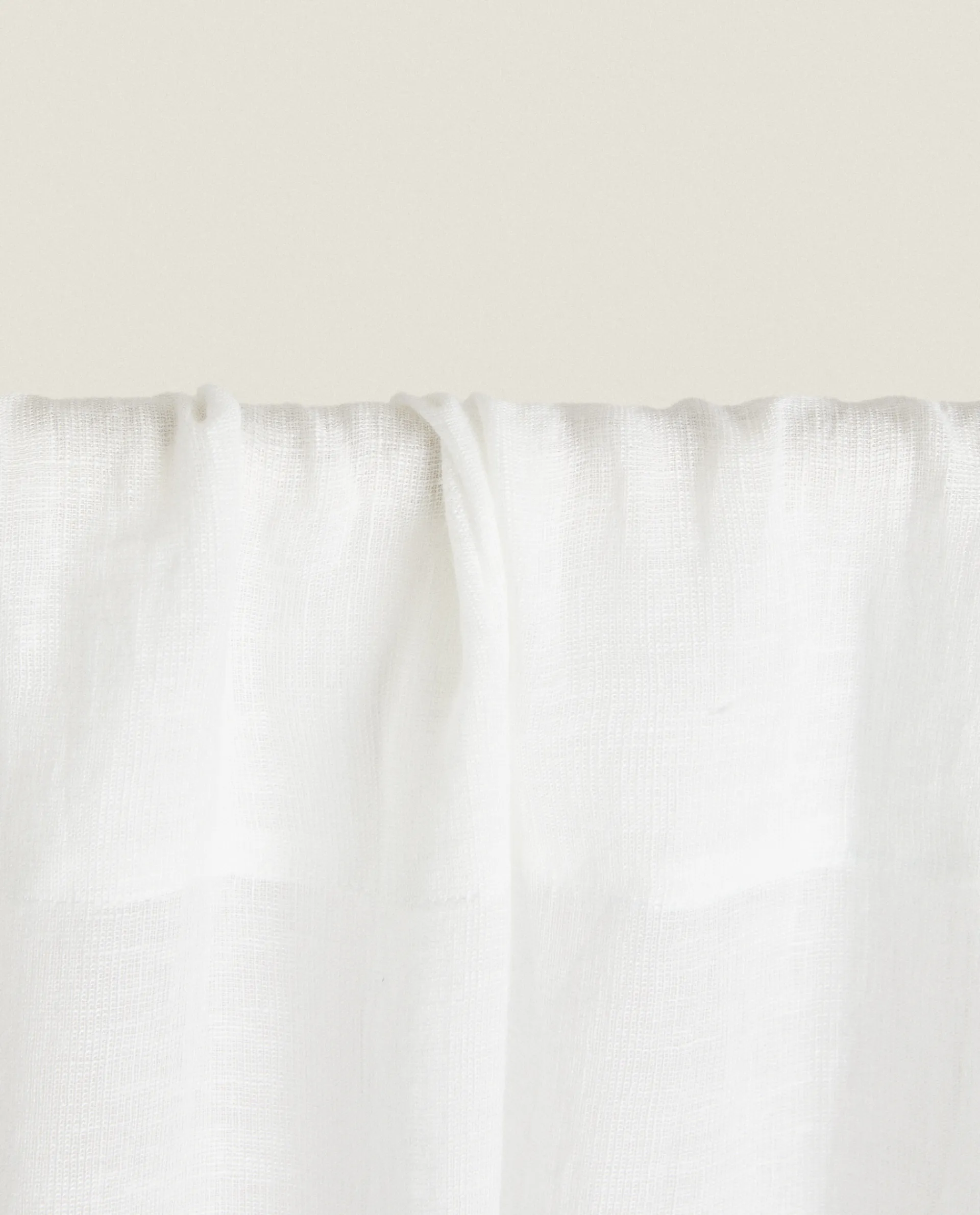 Curtains*ZARA Home Linen Curtain Oyster White