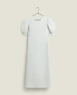 Nightdresses*ZARA Home Linen Nightgown Green