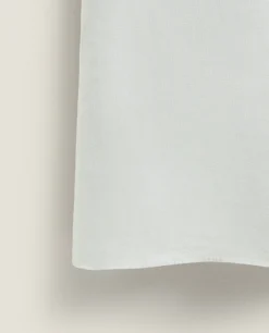 Nightdresses*ZARA Home Linen Nightgown Green