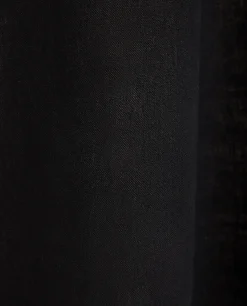 Curtains*ZARA Home Linen Overlock Curtain Black