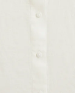 Pajamas*ZARA Home Linen Shirt Cream