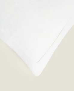 Solid*ZARA Home Linen Throw Pillow Cover Cream