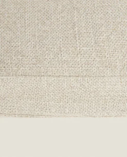 Solid*ZARA Home Linen Throw Pillow Cover Tan