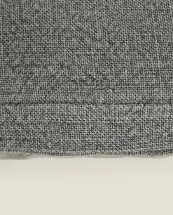 Solid*ZARA Home Linen Throw Pillow Cover Petroleum