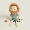 Playing*ZARA Home Lion Soccer Plush Toy Yellow