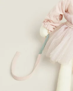 Playing*ZARA Home Little Bear Ballet Plush Toy White