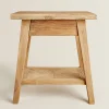 Bedside/Occasional Tables*ZARA Home Little Wooden Table Natural Colour